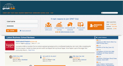 Desktop Screenshot of gmatclub.com